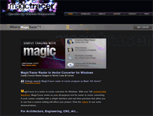 Tablet Screenshot of magictracer.com
